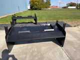 6 Foot Light Commercial Snow Pusher Skid Steer Attachment