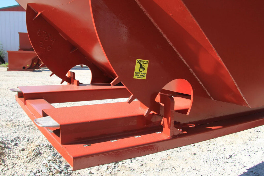 Heavy Duty Stackable Hopper, 1.5 Yard