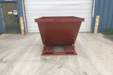 Self Dumping Hopper with Wrapped Corners, 2 Yard